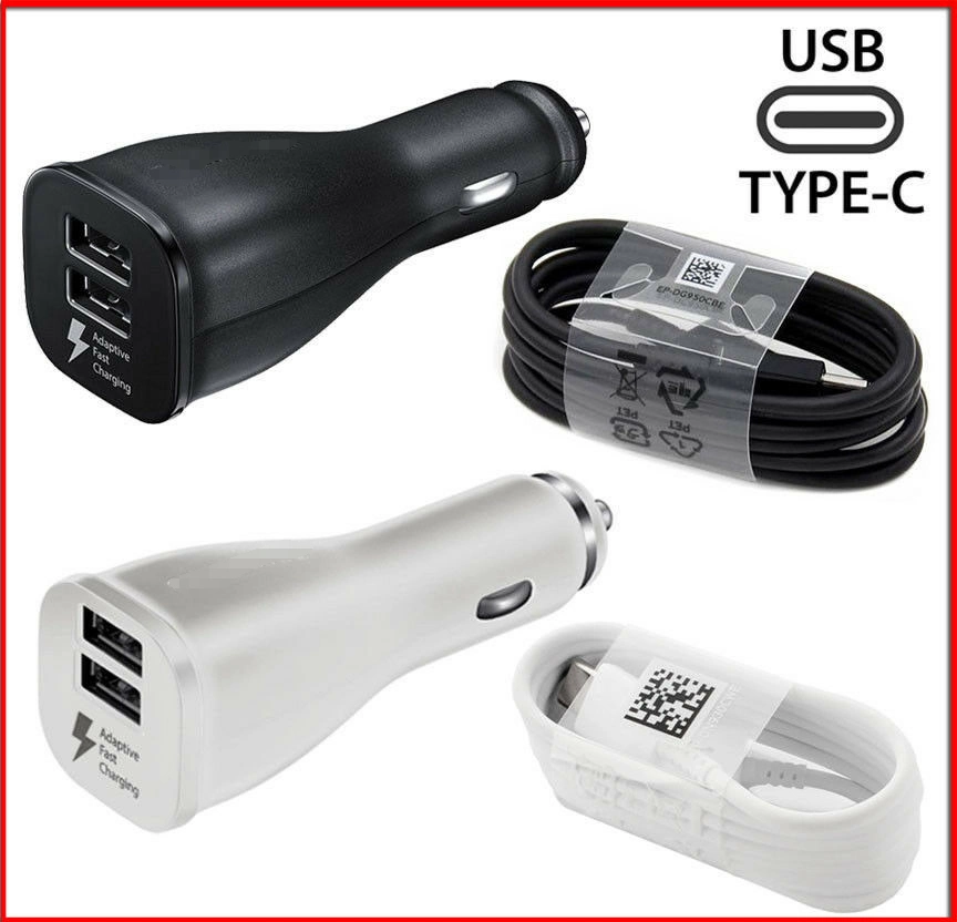 Car Plug Wall Charger USB C Cable for Samsung Galaxy A11 A02s A20 A21 A32 5g