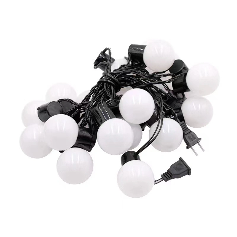 LED String Lights G40 Outdoor Camping Waterproof Yard Decorative Ball String Lights