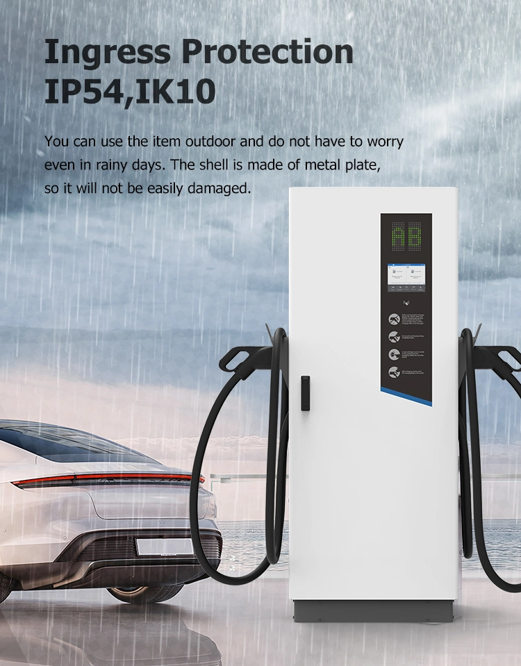 60kw/120kw/ Dual Guns China EV Charger Manufacturer for Car Charging Staion